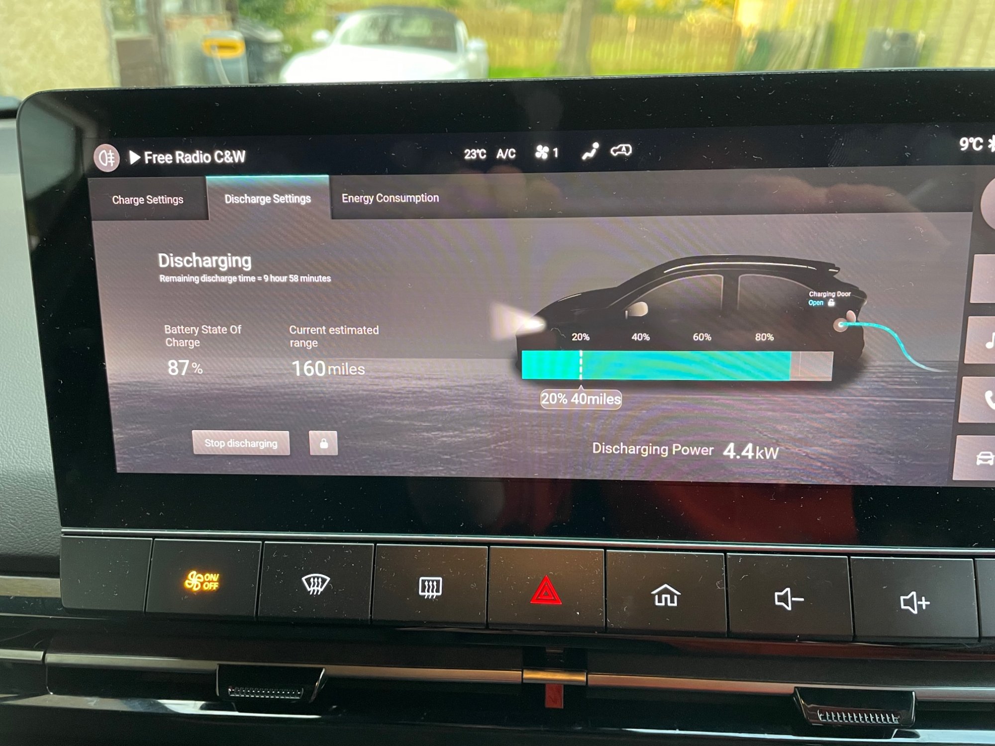 V2L cable not working on MG ZS EV 2022 Trophy Connect - 2 tried